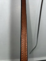 New Tough 1 Medium Oil 5/8” X 6” Double Stitched Leather Split Reins #439966 Y-9