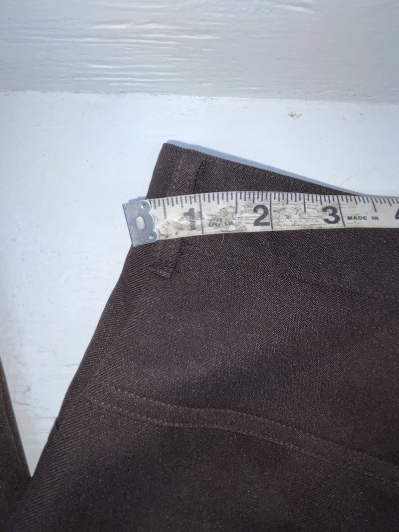 New Vintage Brown Mesquite Polyester Pants #5506 OO-32