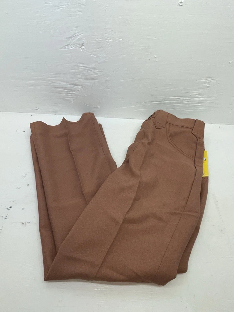 New Vintage Orange Lee Polyester Pants #2032628 SS-40