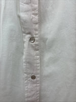 New Women’s Cumberland White Gem Long Sleeve Pearl Snap 2XL LL-82