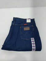 New Men’s Wrangler Cowboy Cut Classic Fit Long Rise Denim Jeans. 19/20x34 K-12