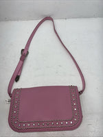 New Double S Pink Bling Beaded Purse #N7445030 EE-4