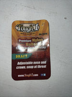 New Tough 1 Black White Draft Deluxe Nylon Halter #50-9575 W-37