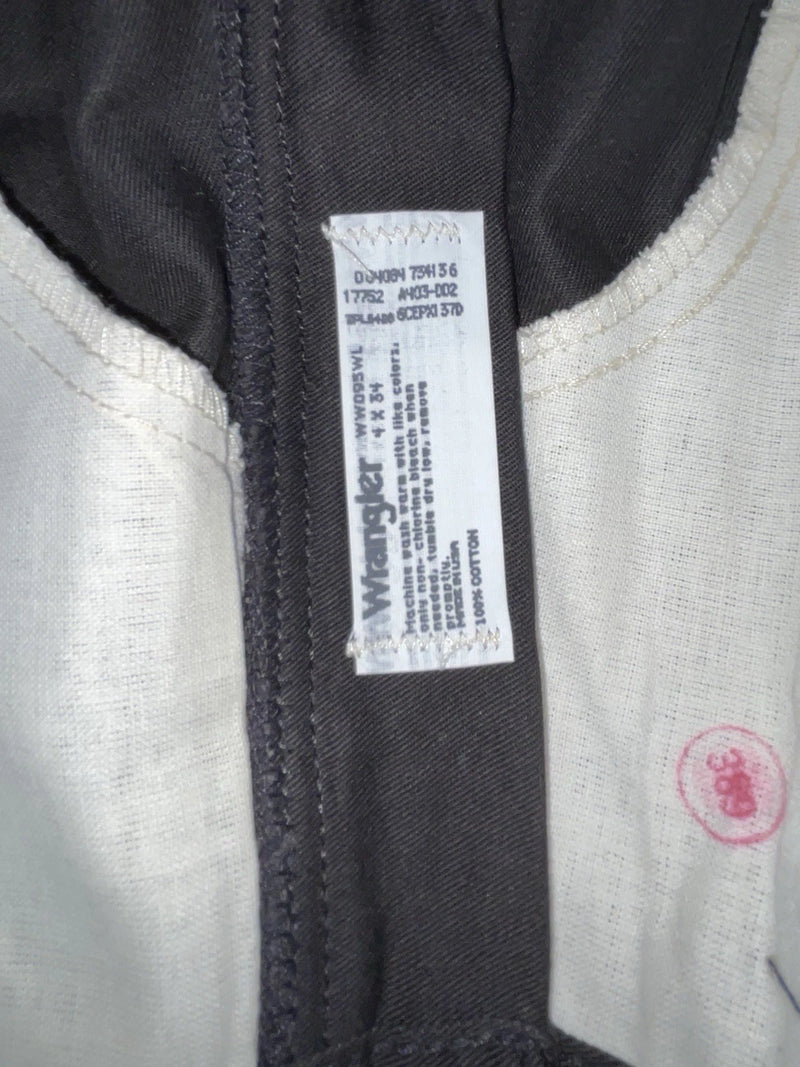 New Vintage Black Wrangler Polyester Pants XX-23
