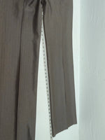 New Vintage Brown Circle S Polyester Pants #CS2991 XX-83
