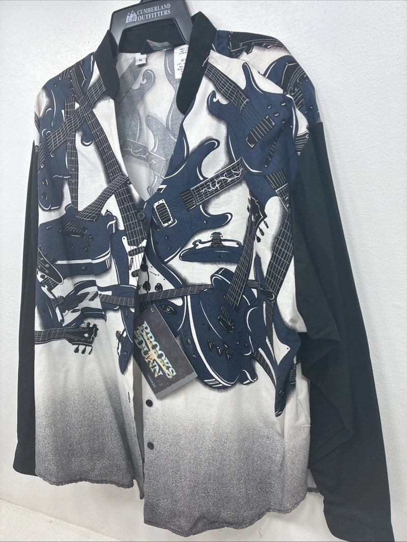 New Women’s Brooks & Dunn Designed Long Sleeve Button Up XL TT-39