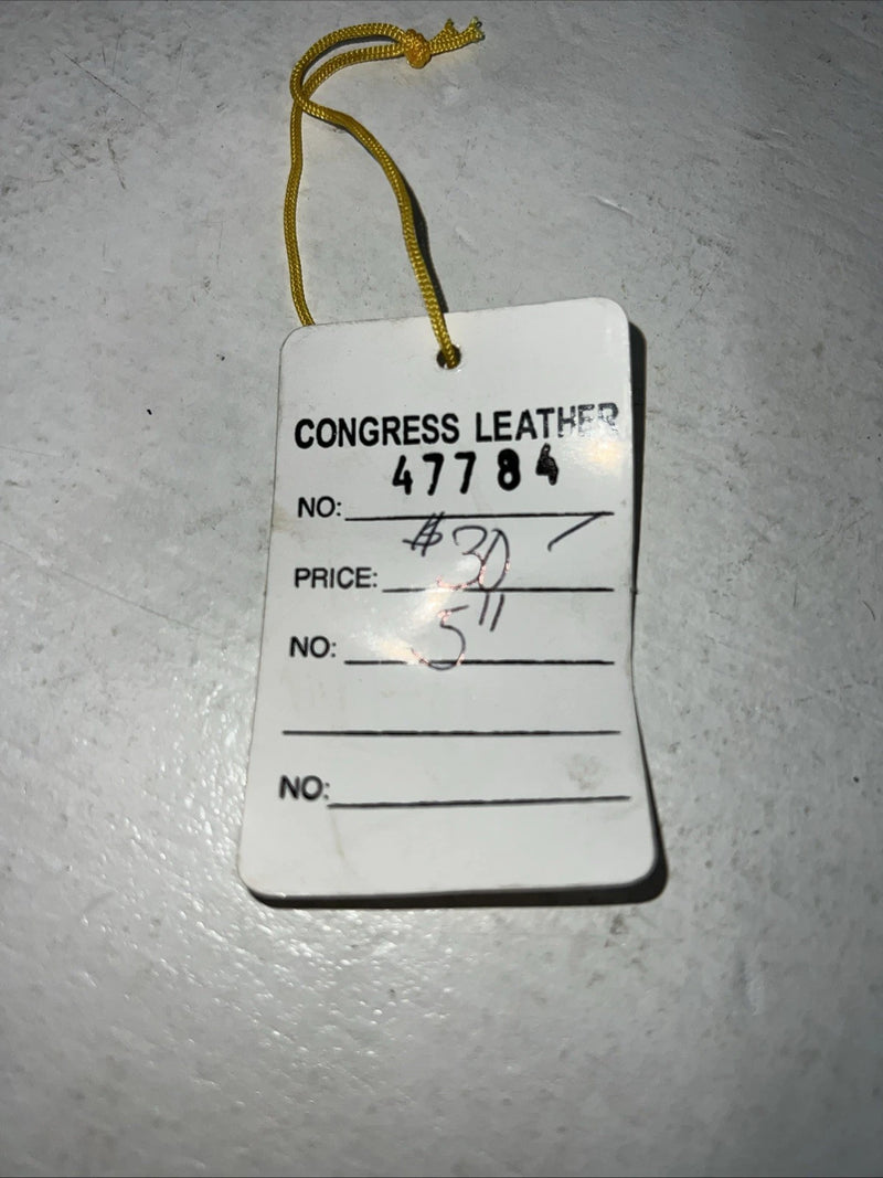New Congress Leather O Ring Smooth Mouth Snaffle 5” Bit. #47784 U-9
