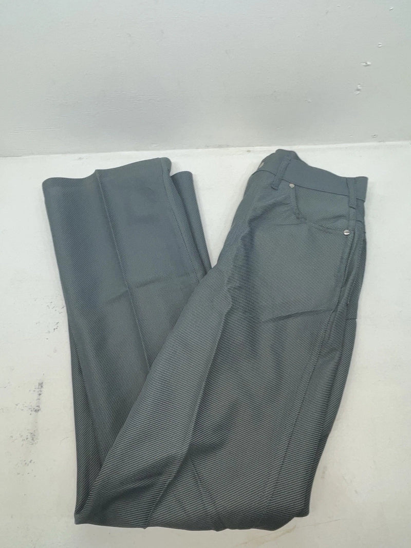 New Vintage Blue Speckled Polyester Pants #2624 OO-62