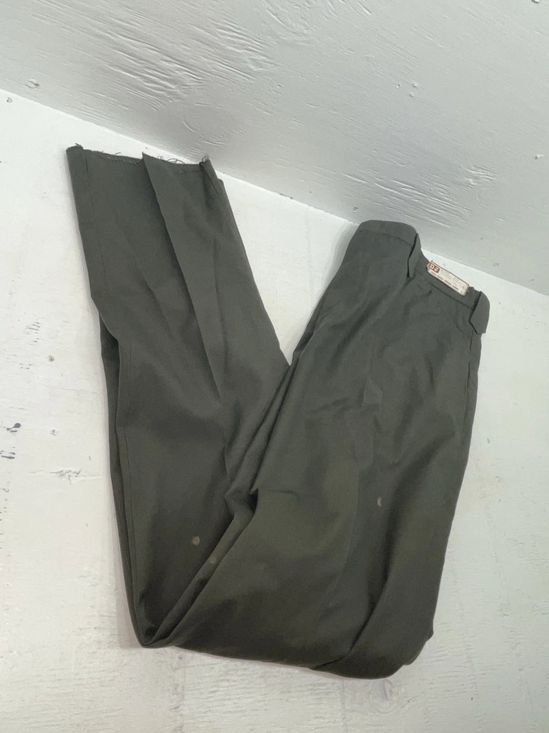 New Vintage Green Dickson Jenkins Polyester Pants #2643 ZZ-33