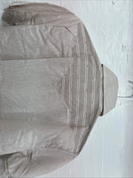 New Men’s Dickson Jenkins Brown stripe Short Sleeve Pearl Snap 14.5 Small AA-97