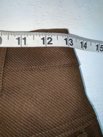 New Vintage Brown Miller Polyester Pants #2624 3A-79