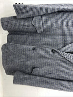 New Men’s Pioneer Wear Blue Plaid Suit Jacket 48L #12504 AA-600