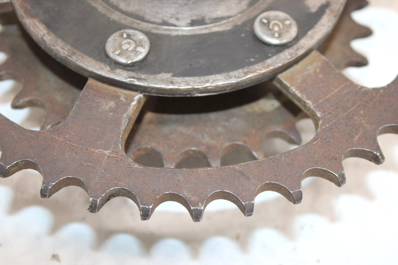 1993 Polaris 350l 6x6 Oem Middle Sprocket Hub W/Sprockets 3223009 1520172 AP153