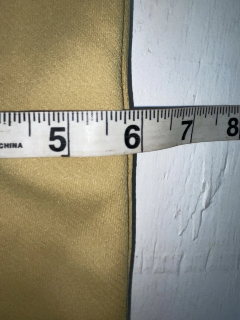 New Vintage Yellow Fenton Polyester Pants #310 VV-47