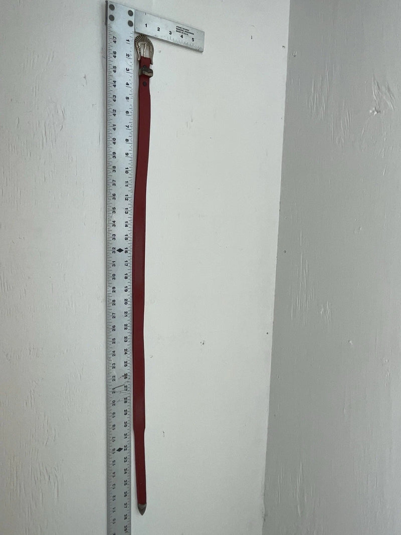 New Red Genuine Leather Nocona 32” Belt #G357 Z-123