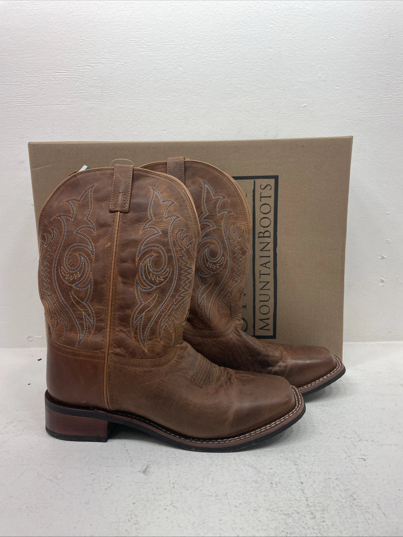 New Men’s Brown Smoky Mountain Cowboy Boots. 4074 10 E E. 6-68