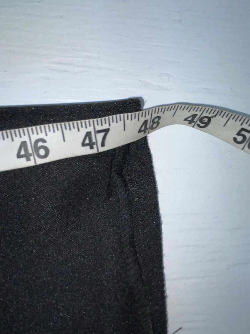 New Vintage Black Circle S Polyester Pants #CP4793 OO-94
