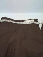 New Vintage Brown Dickson Jenkins Polyester Pants #9928 VV-55