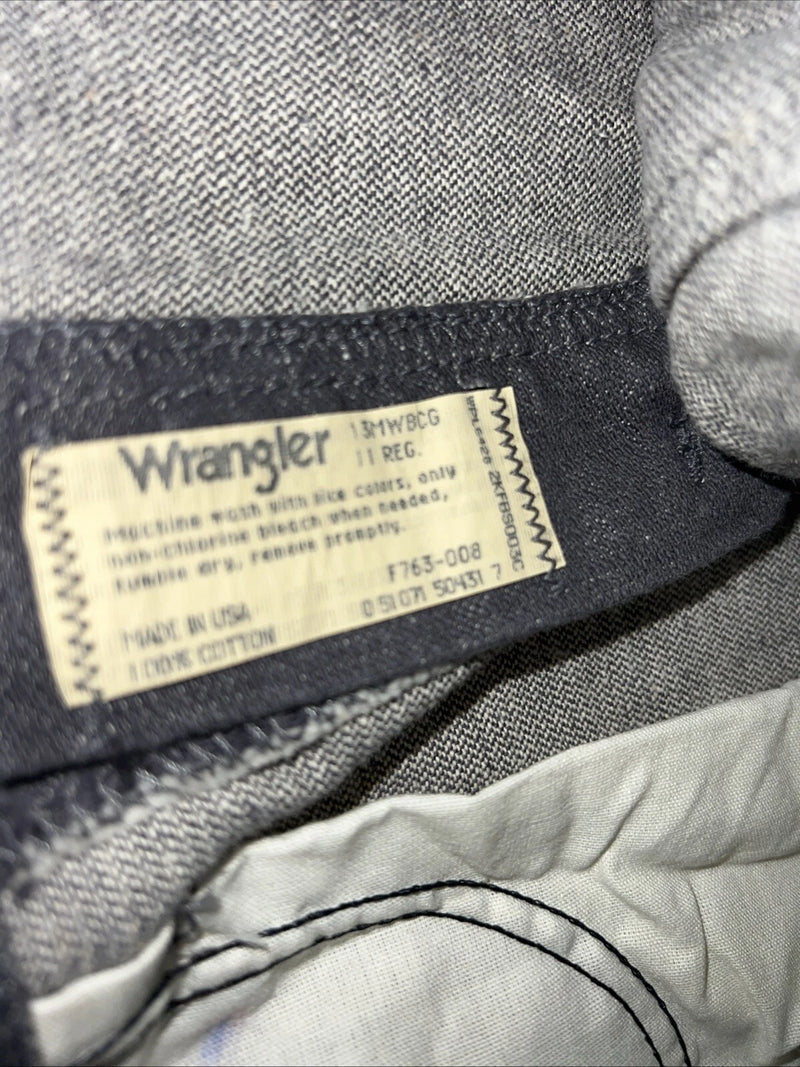 New Boys Grey Wrangler Cowboy Cut Pro Rodeo Denim Jeans. 11/25 1/2 C-6