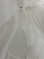 New Men’s ELY Cattleman White Stripe Long Sleeve Pearl Snap 18.5 X 35 2XL F-64