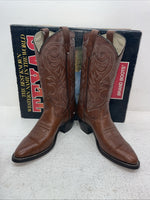 New Men’s Brown Texas Brand Cowboy Boots. 5111 8.5 8 1/2 D. 3-129