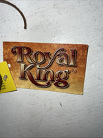 New Royal King Dark Oil Genuine Leather 5/8” X 7” Split Reins #43-728 Y-6