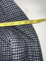 New Men’s Pioneer Wear Blue Plaid Suit Jacket 48L #12504 AA-600
