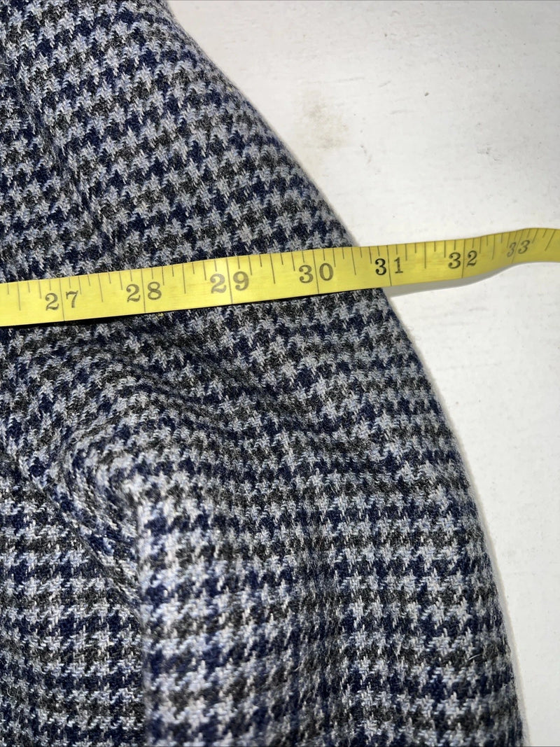 New Men’s Pioneer Wear Blue Plaid Suit Jacket 48L #12504 AA-600