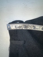 New Vintage Black Polyester Pants SS-91