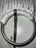 New Tough 1 White Red Mohair 27” Cinch #59-1227 Y-36