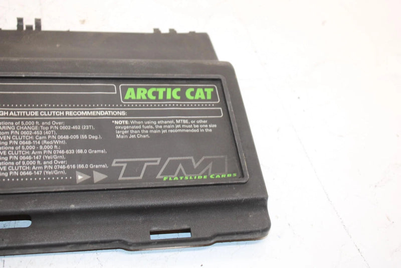03 Arctic Cat Zr 900 Oem Airbox Lid 1670-049 SAS6
