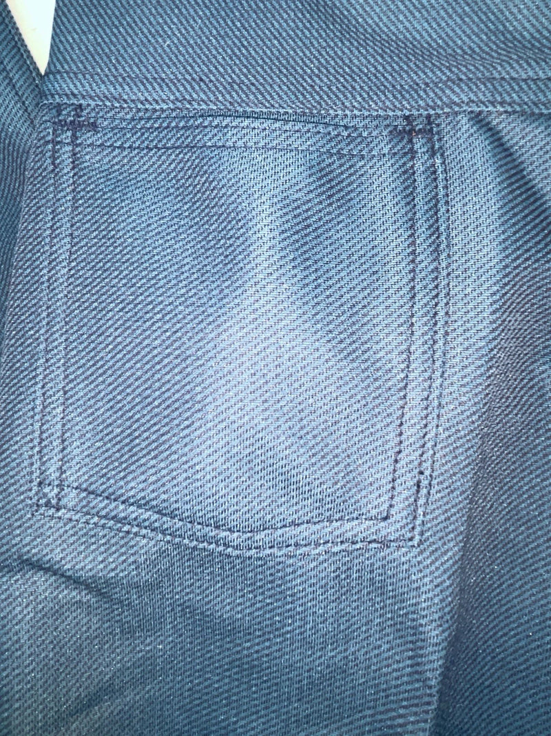 New Vintage Blue Miller Polyester Pants #2624 3A-94
