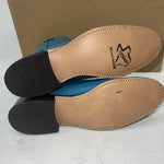 New Women’s Blue Texas Brand Cowboy Boots. 4438 5.5 5 1/2 M. 20-44