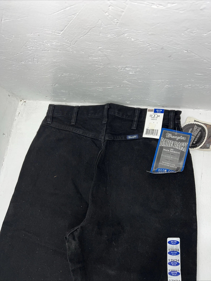 New Women’s Wrangler Bareback Slim Fit Denim Jeans. 13x34 M-19