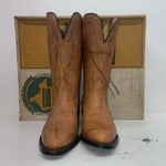 New Women’s Brown Texas Brand Cowboy Boots. 4844 9.5 9 1/2 M. 15-150