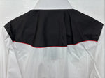 New Women’s Country Charmer flame Design Long Sleeve Pearl Snap Medium YY-74
