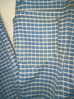 New Vintage Blue Checkered Lee Polyester Pants #2652644 VV-91