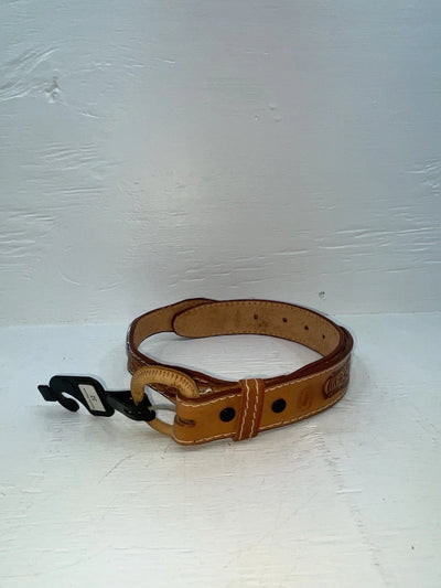 New Brown Genuine Leather Western Express Pendent And Tooled 32” Belt JJ-52