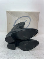 New Kids Black A Jama Product Cowboy Boots. J 9110 12.5 12 1/2. 23-3