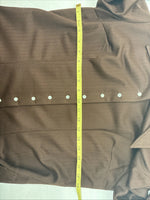New Women’s Panhandle Slim Brown Long Sleeve Pearl Snap Size 18 KK-13