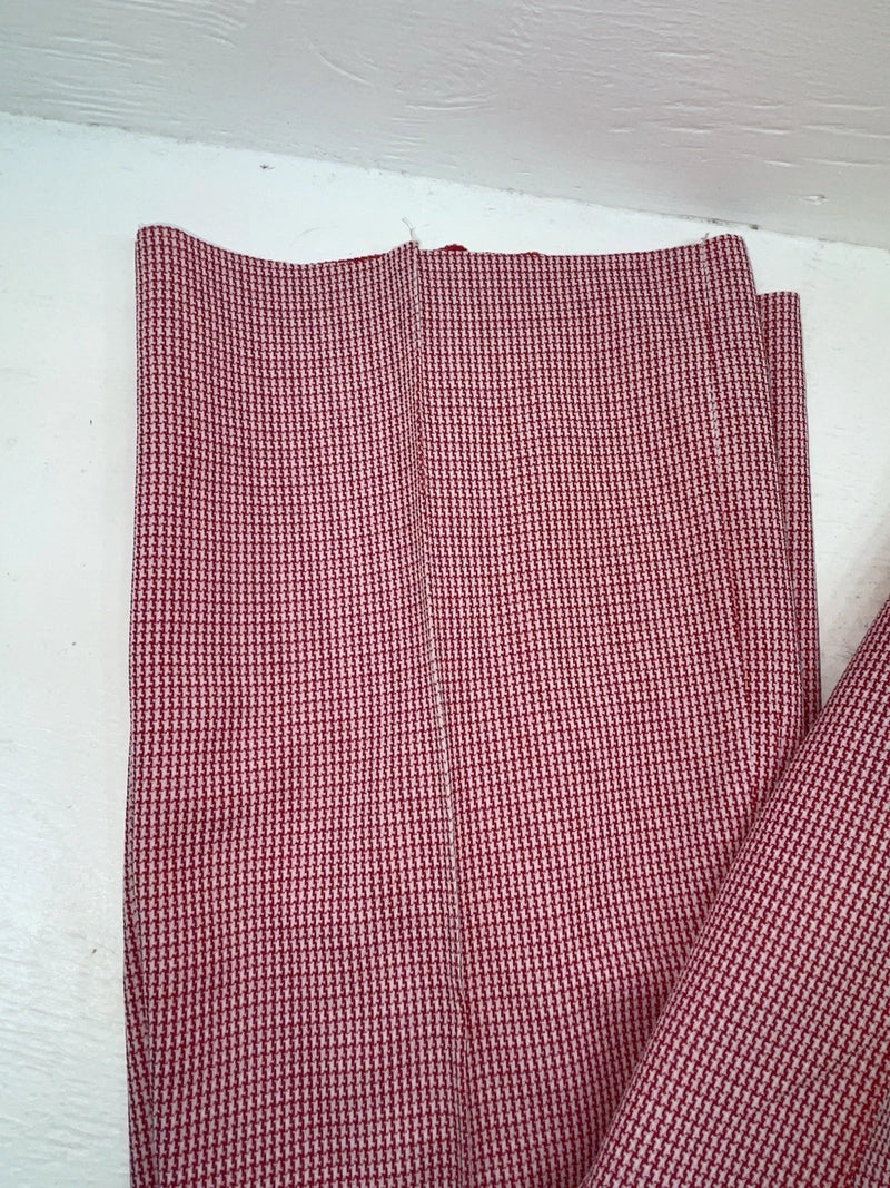 New Vintage Red Checkered Dickson Jenkins Polyester Pants #534 VV-71