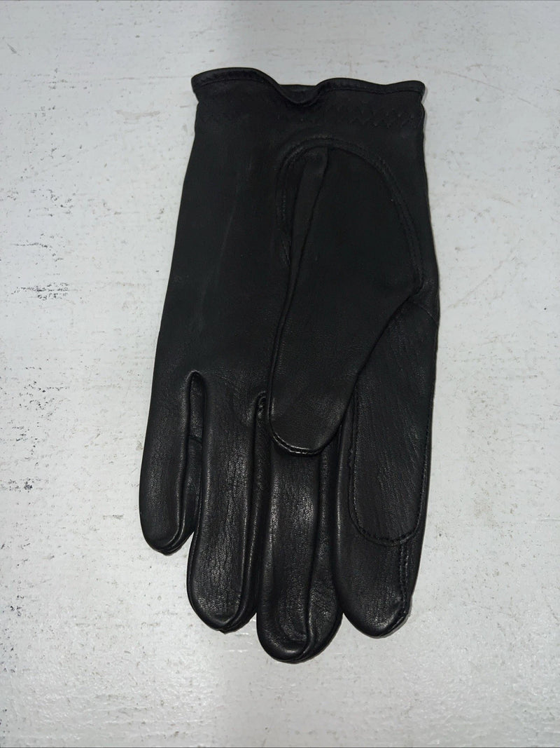 New Black Leather Show And Riding Gloves B-503