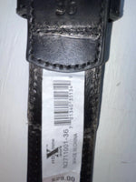 New Black Genuine Leather HD Extreme  36” Belt #N2711001 Z-156