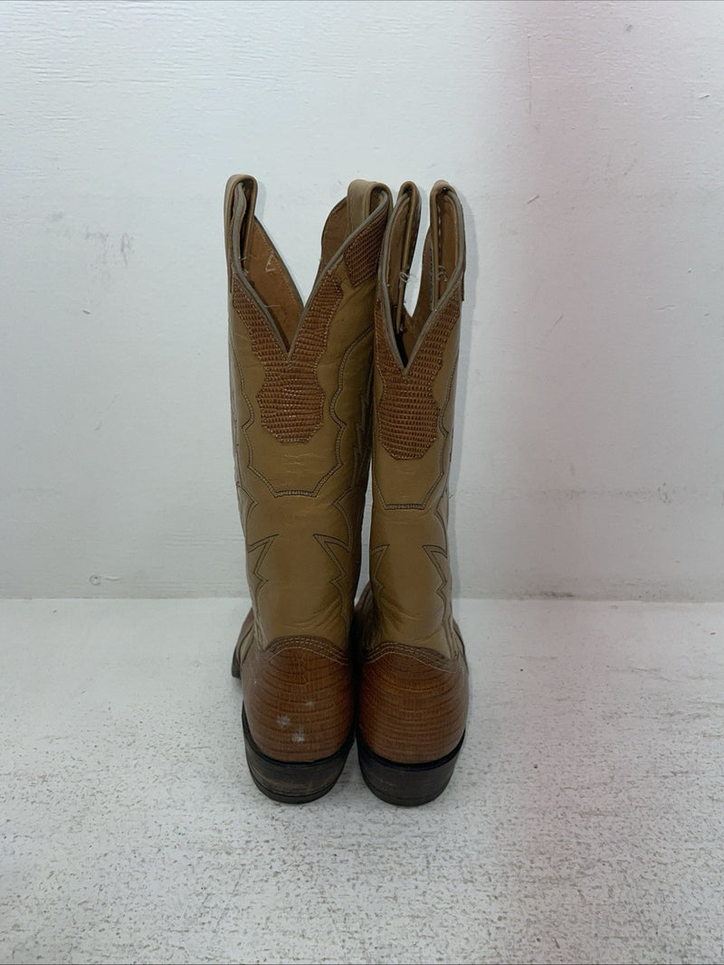 New Men’s Brown Nocona Cowboy Boots. 9013 6.5 6 1/2 D. 1-35