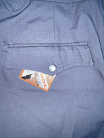 New Vintage Blue Ranch Western Wear Polyester Pants #P1023 OO-7