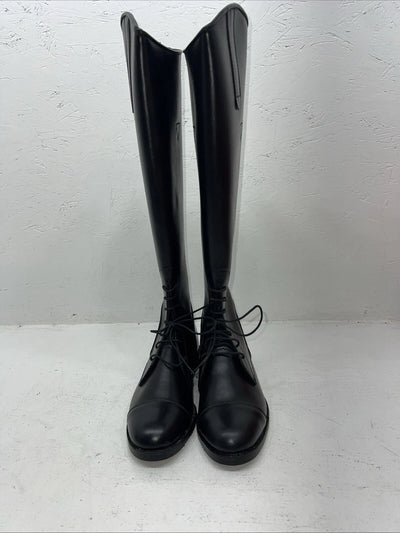 New Women’s Black Comfort Riders English Riding Boots. 9 W. 12-80