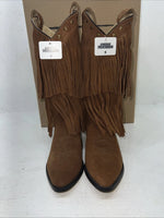 New Women’s Brown Fringe Smoky Mountain Cowboy Boots. 6566 6. 19-14