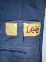 New Vintage Blue Lee Polyester Pants #2004041 3A-92