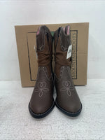New Kids Brown Smoky Moutnain Cowboy Boots. 1122 C 12. 22-99