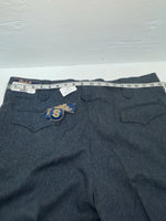 New Vintage Blue Circle S Polyester Pants #CP4776 XX-80
